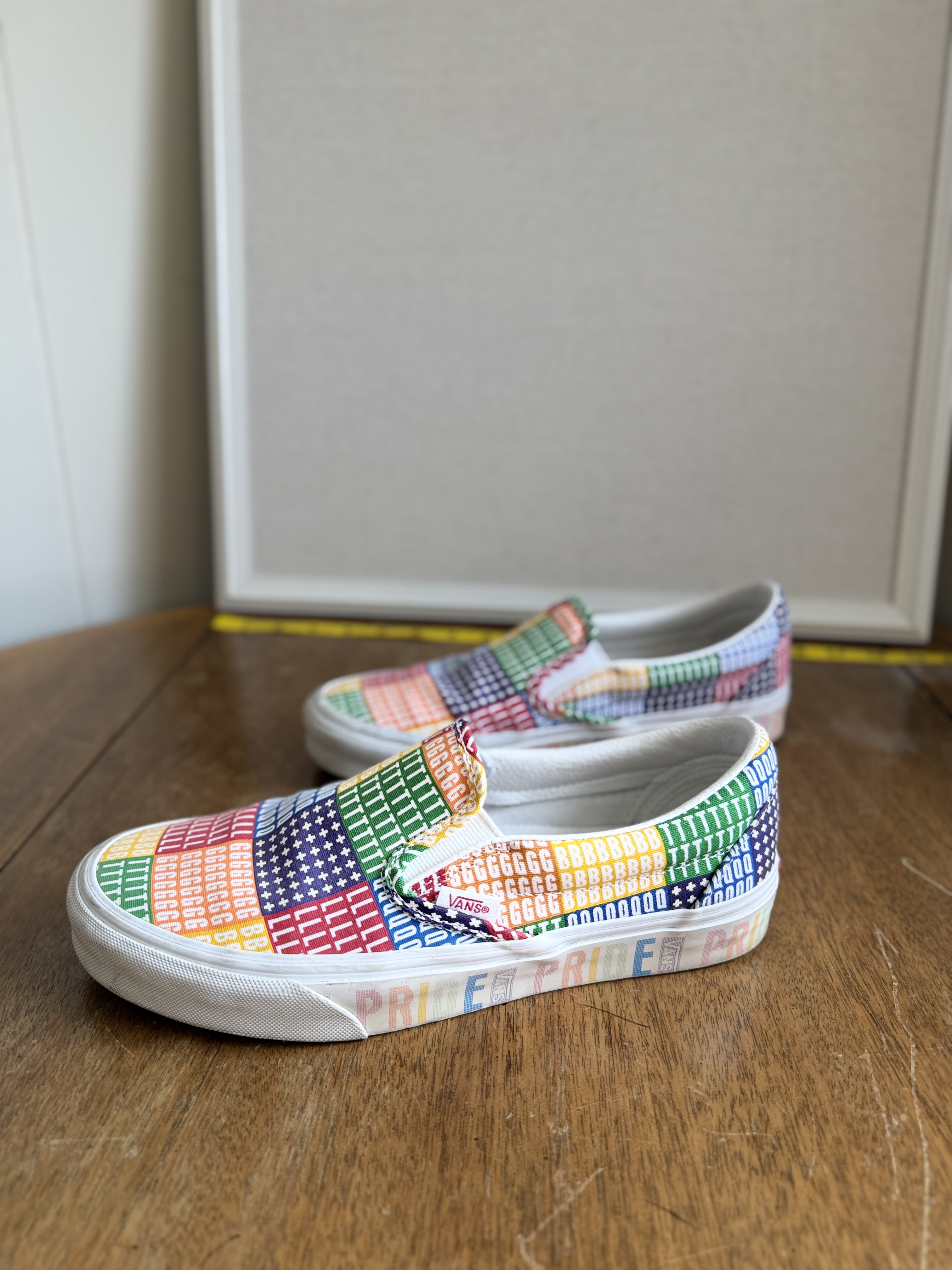 Vans Slip-On (Checker/Graphic Patchwork Style)