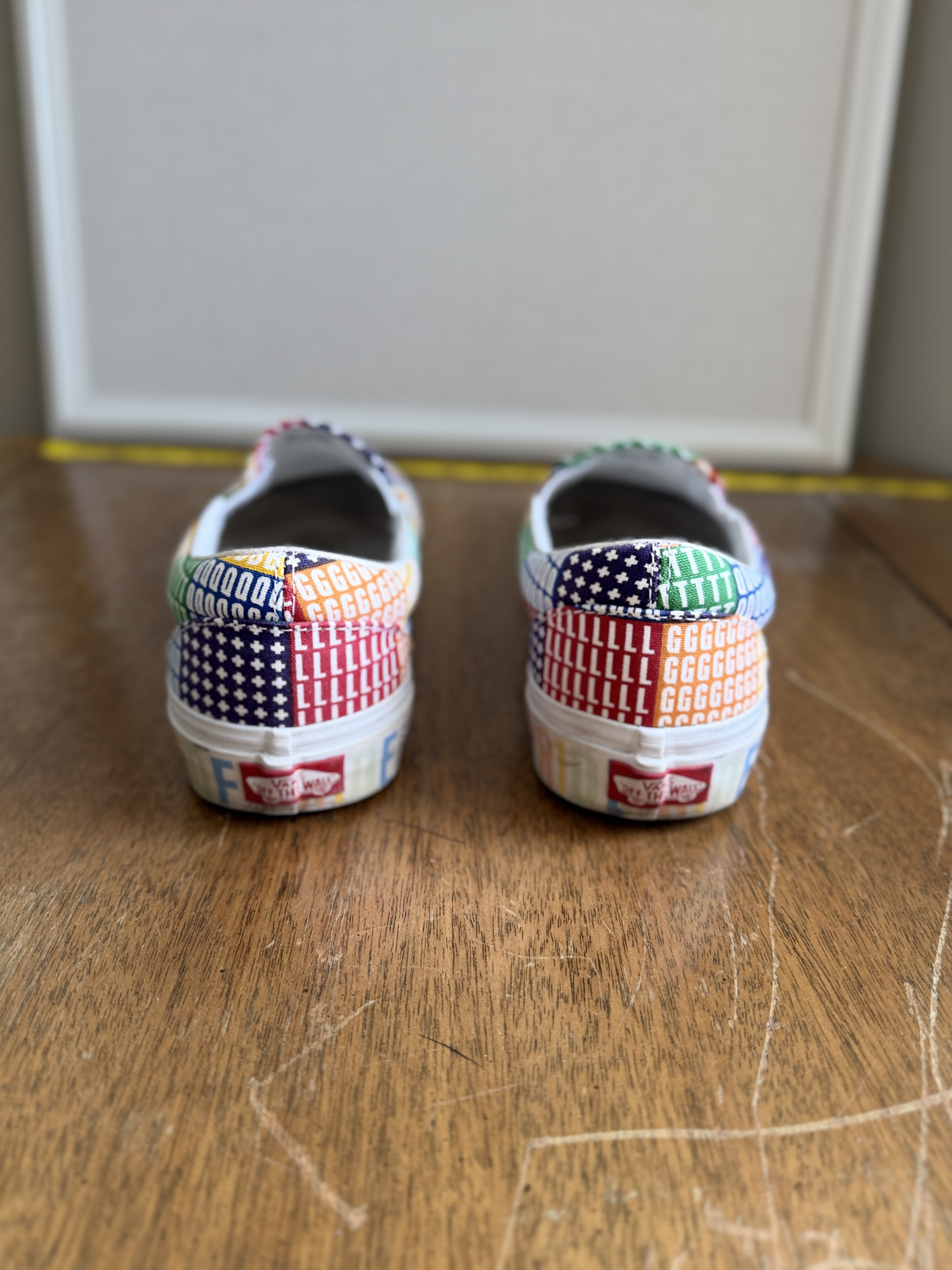 Vans Slip-On (Checker/Graphic Patchwork Style)