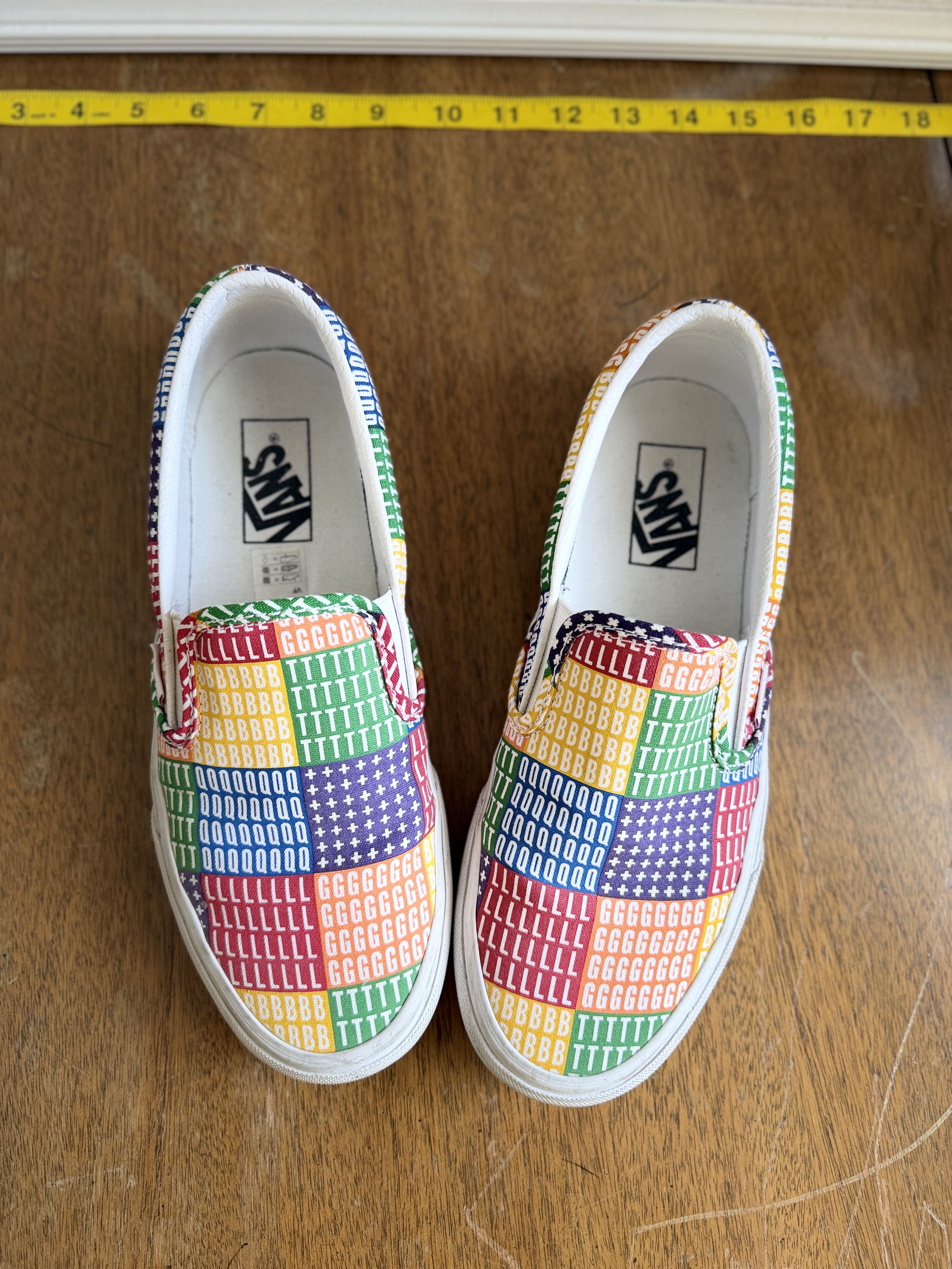 Vans Slip-On (Checker/Graphic Patchwork Style)