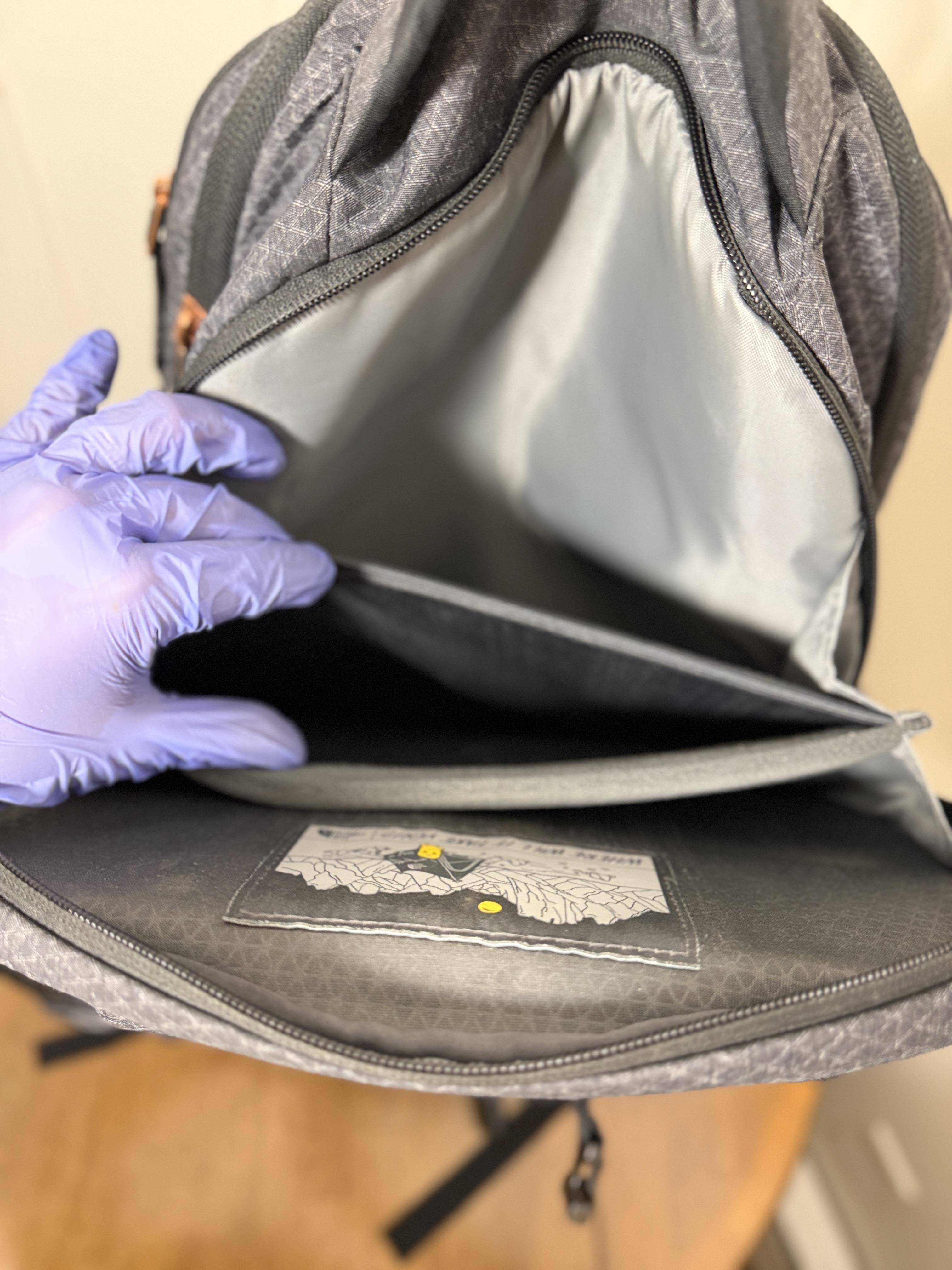 The North Face Surge Bookbag / Backpack – Black Hiking Daypack – Travel / School / Outdoor