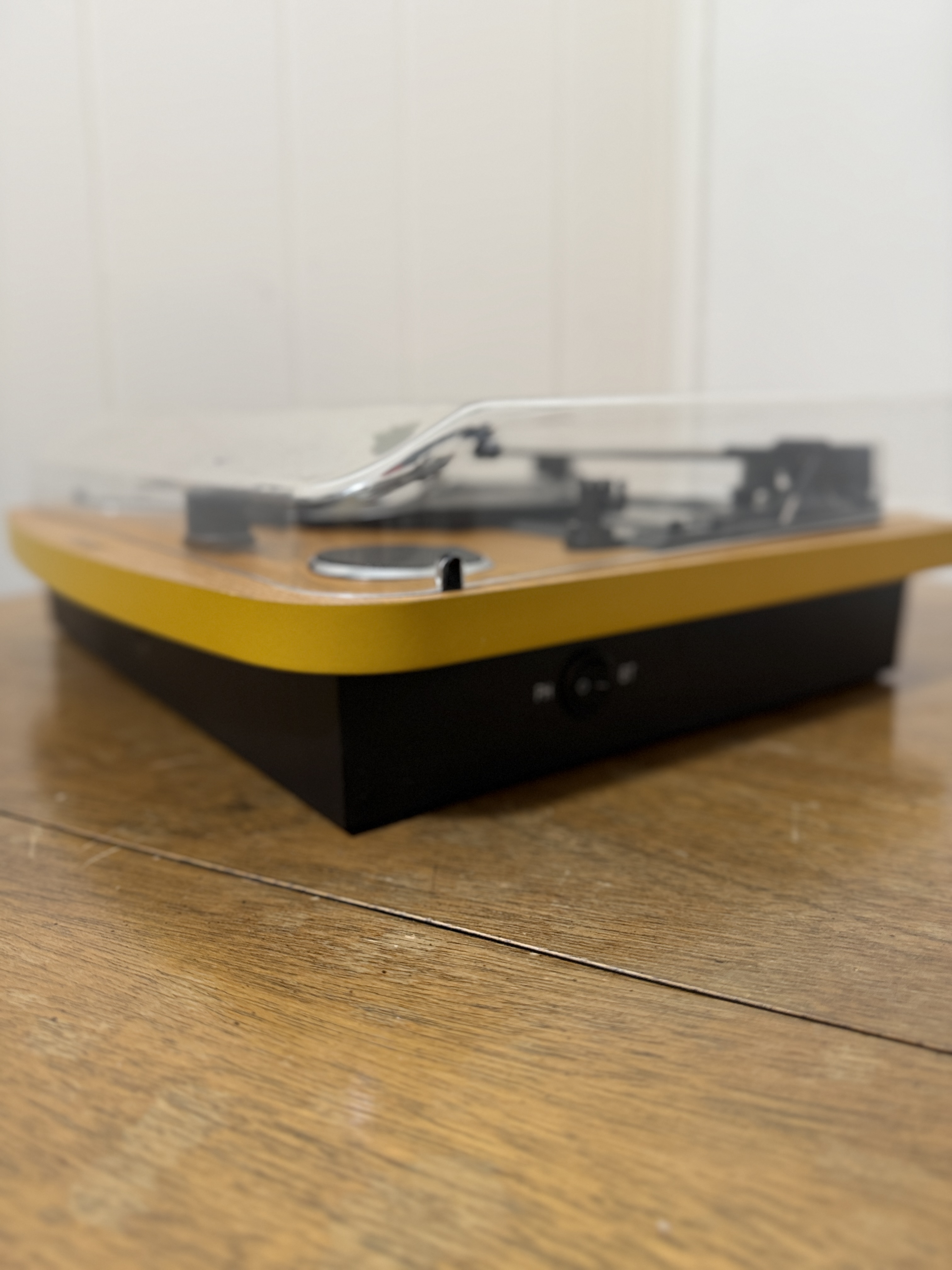 Bluetooth Record Player Turntable – Jopostar w/ Speakers & Dust Cover