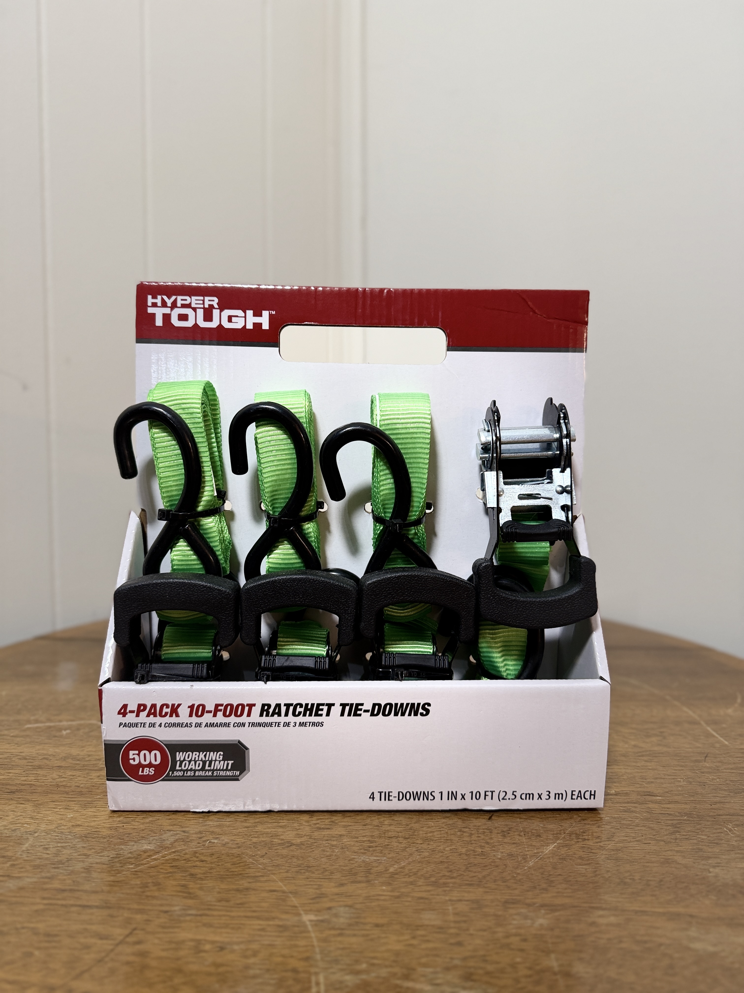 4 Rachet Straps - 10ft