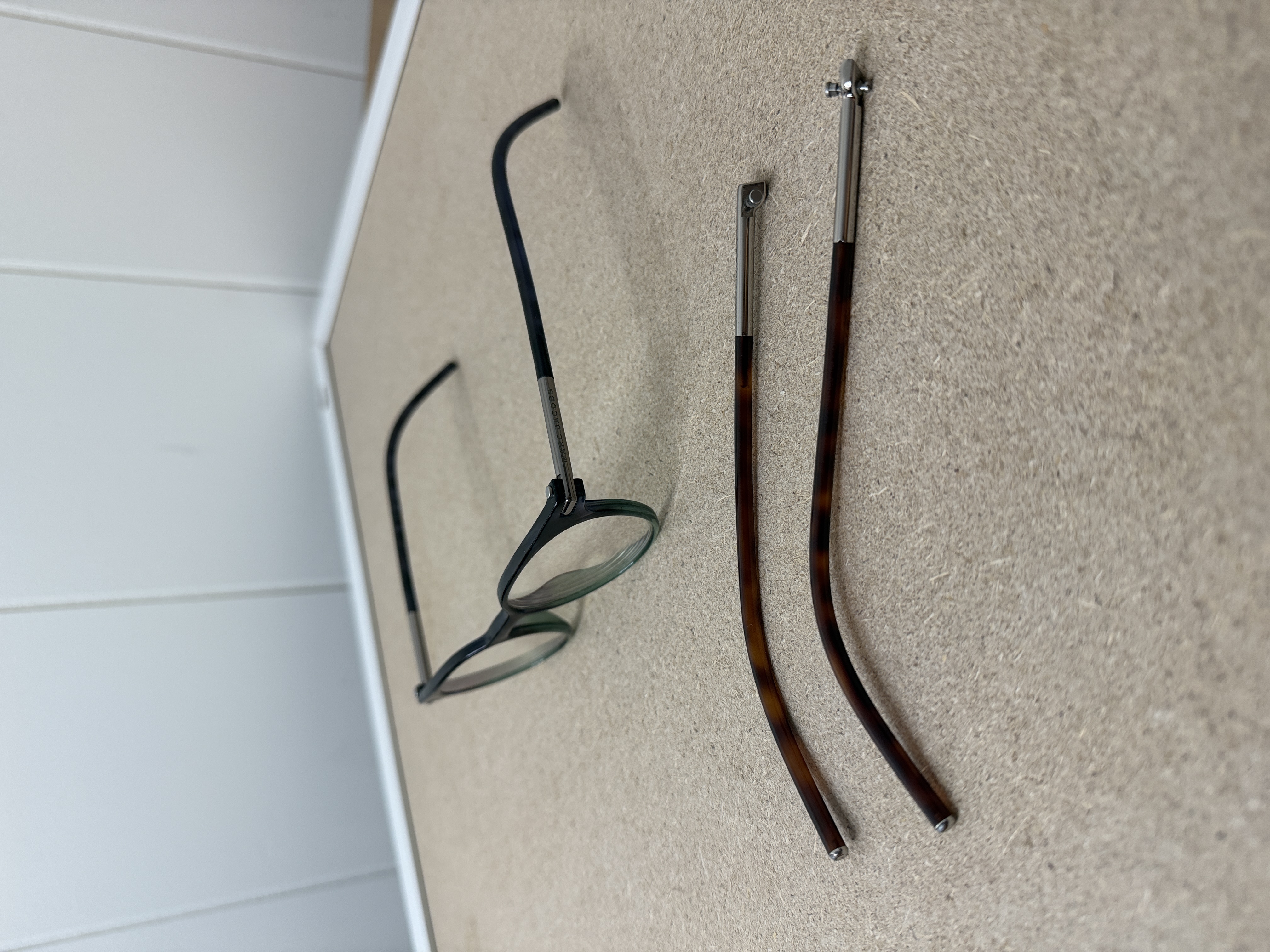 Marc Jacobs Designer Eyeglasses Frames w/ Case + Extra Parts (Repair/Parts)