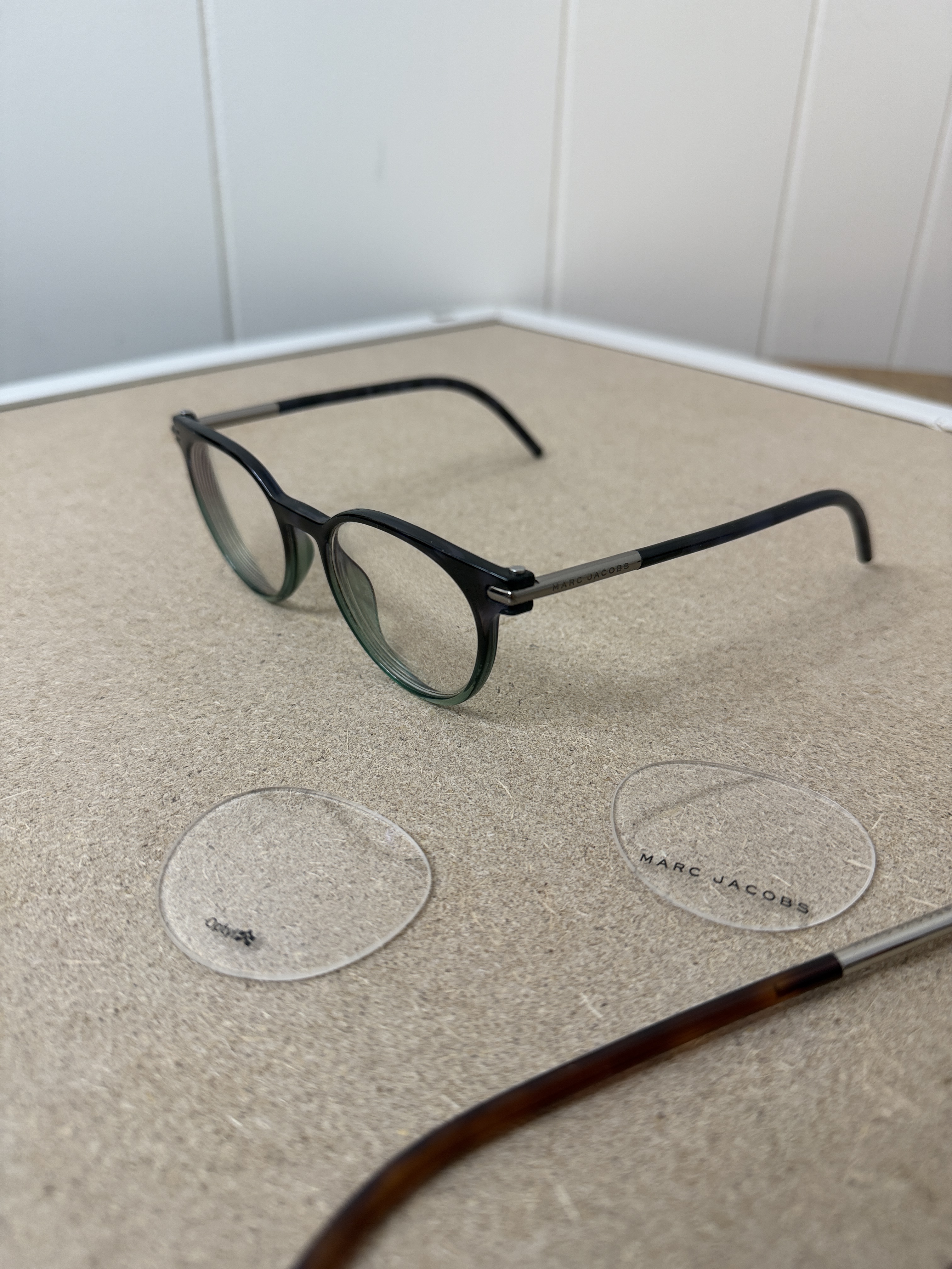 Marc Jacobs Designer Eyeglasses Frames w/ Case + Extra Parts (Repair/Parts)