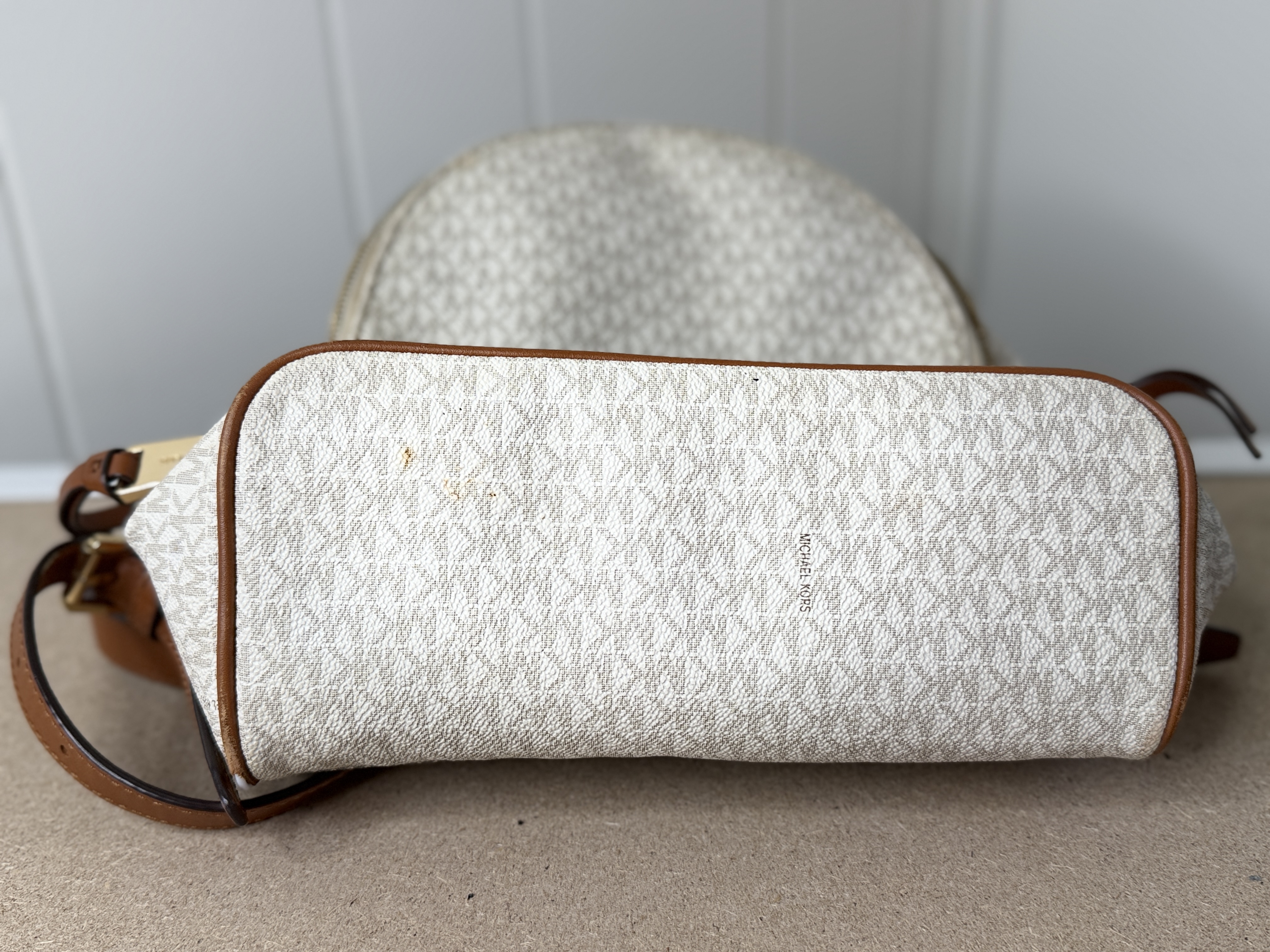 Michael Kors Rhea Backpack White