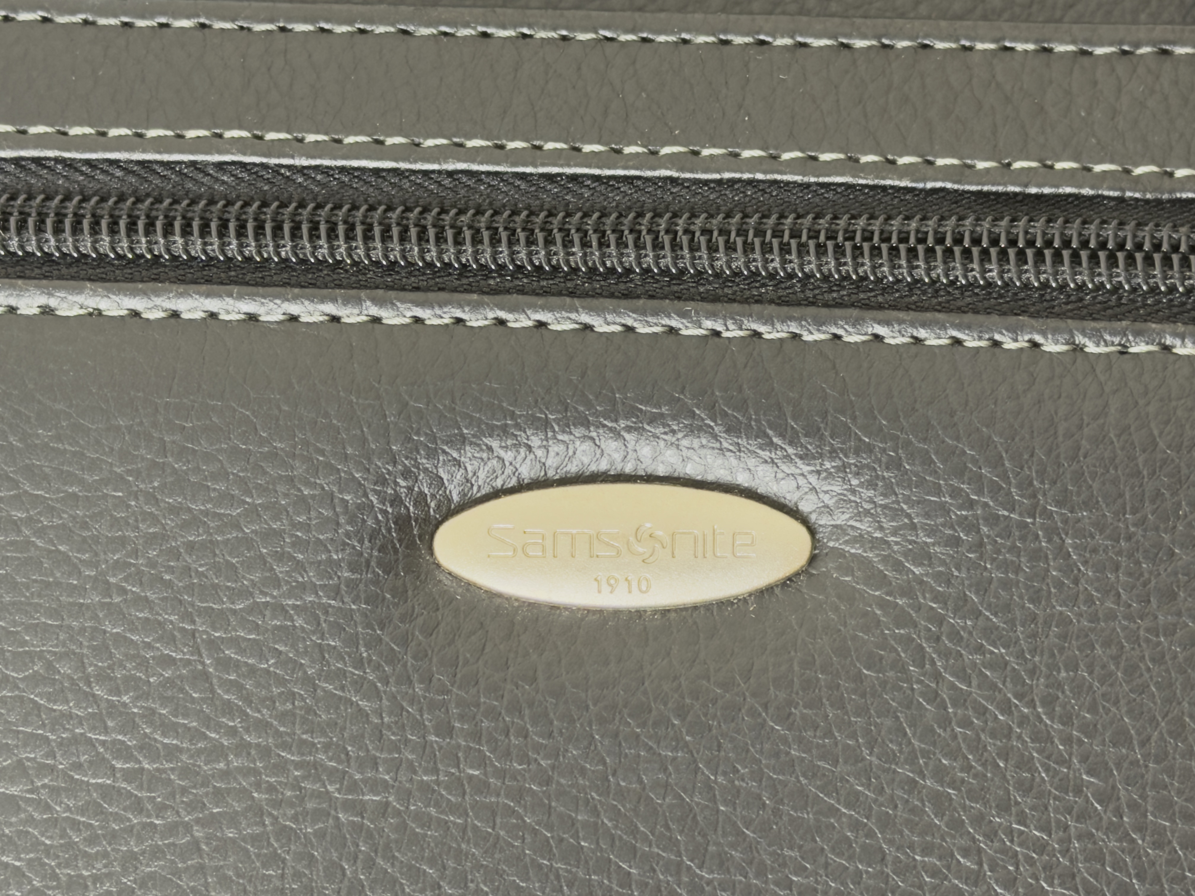 Samsonite Leather Binder Briefcase