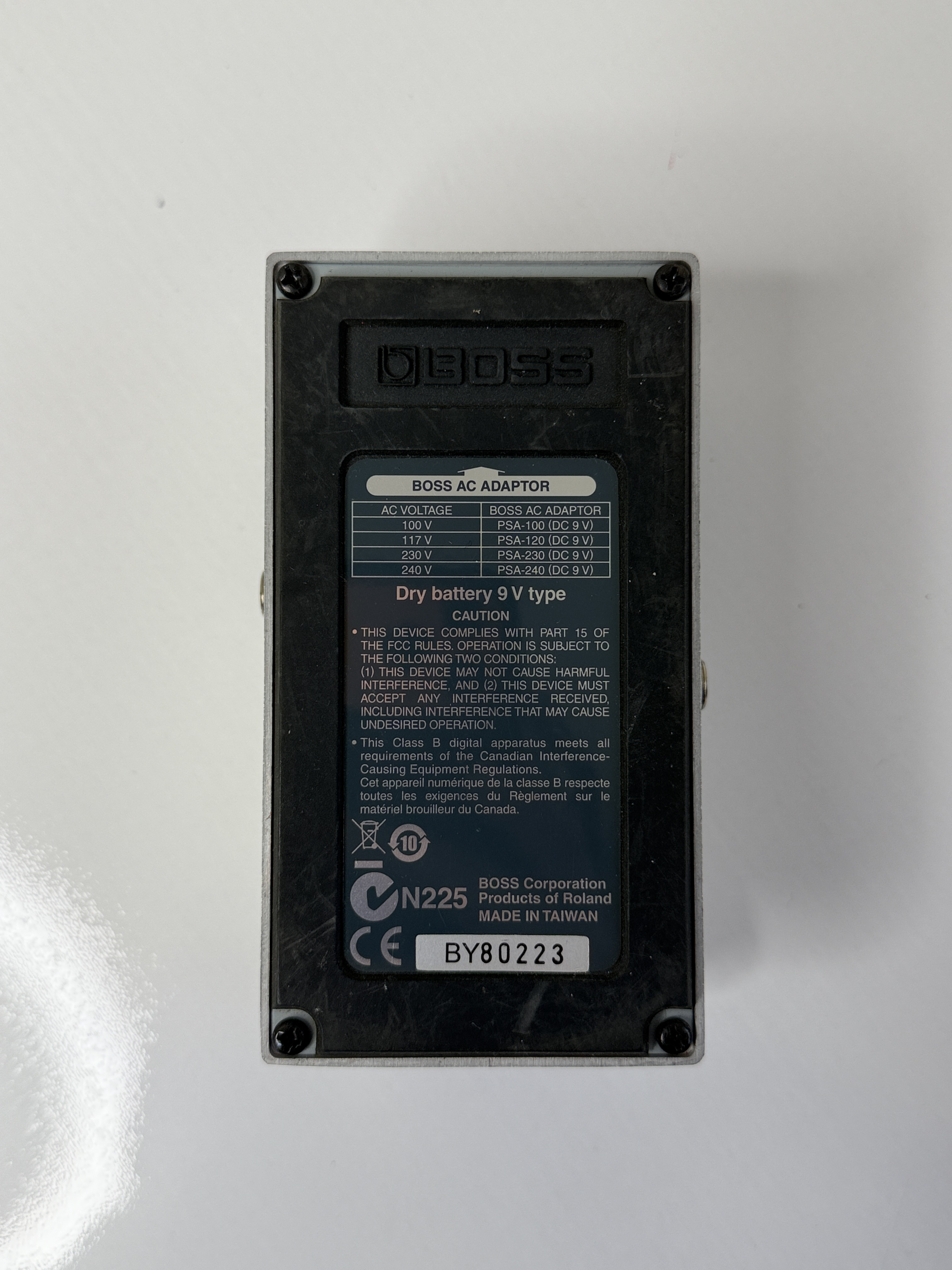 Boss Chromatic Tuner